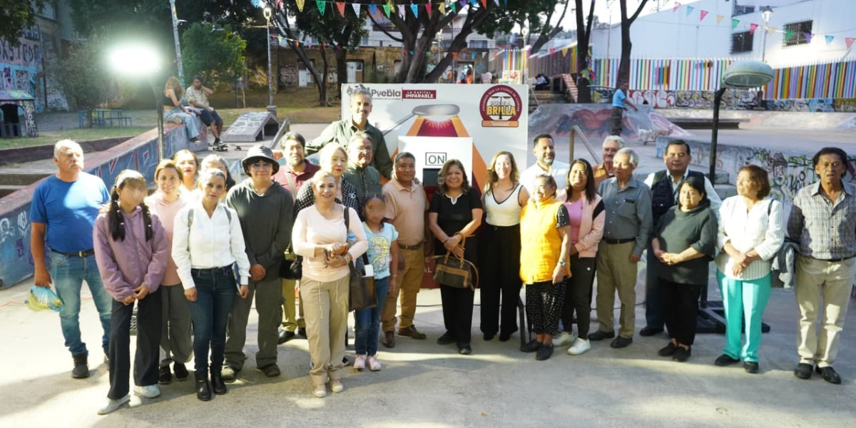 Con Puebla Brilla, Pepe Chedraui logra cobertura total de luminarias LED en el Barrio de Xonaca