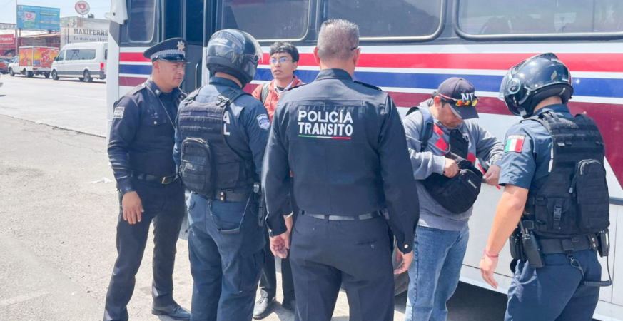 En Amozoc continúa el operativo “Pasajero Seguro”