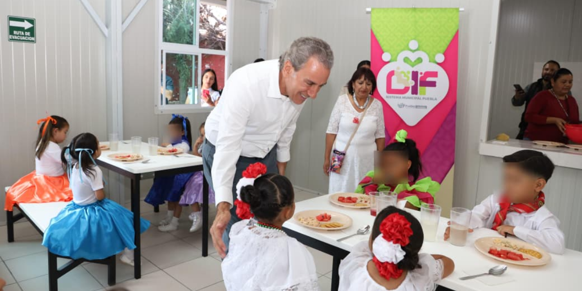 Gobierno de Pepe Chedraui fortalece apoyo educativo con nuevos desayunadores escolares