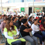 Con “Buzón Rojo”, Tonantzin Fernández fortalece la prevención en escuelas de San Pedro Cholula