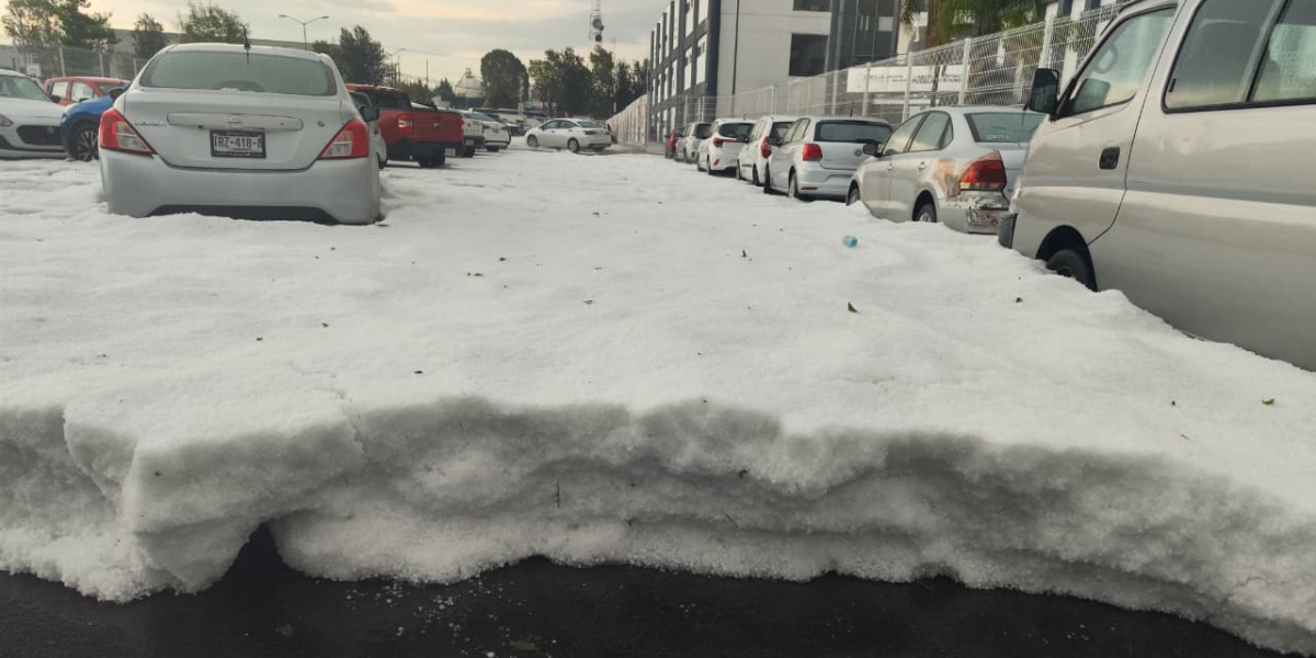Granizada paraliza zona de estadios; activan protocolos de emergencia