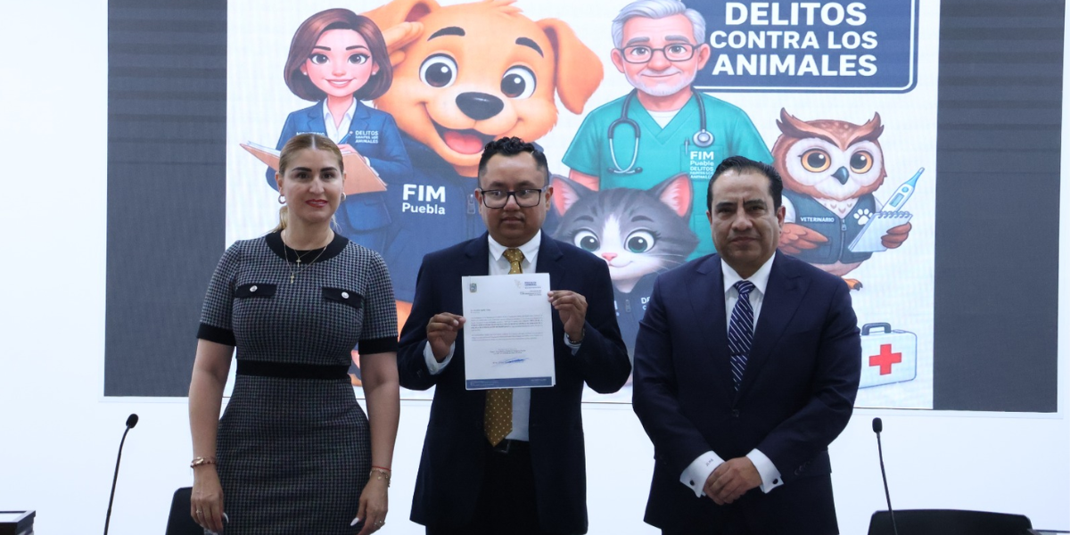 Reconoce FGE labor interinstitucional en favor de los seres sintientes