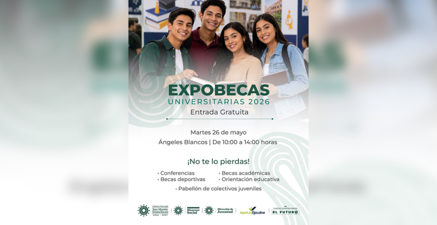 GOBIERNO DE JUAN MANUEL ALONSO ABRE OPORTUNIDADES PARA JÓVENES MEDIANTE EXPOBECAS UNIVERSITARIAS 2026