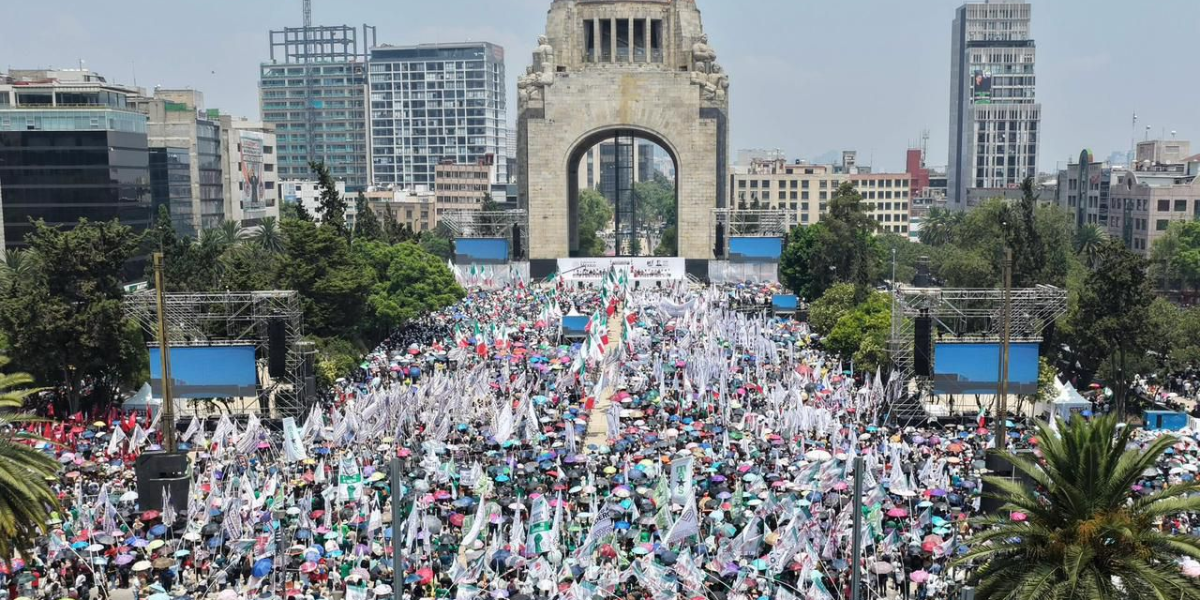 “MÉXICO YA CAMBIÓ, NADA NI NADIE VA A DETENER LA TRANSFORMACIÓN”: PRESIDENTA CLAUDIA SHEINBAUM EN INFORME A DOS AÑOS DEL TRIUNFO DEL SEGUNDO PISO DE LA CUARTA TRANSFORMACIÓN AL QUE ASISTIERON 850 MIL MEXICANAS Y MEXICANOS