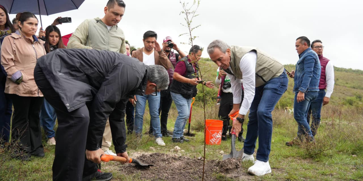 Encabeza Pepe Chedraui jornada de reforestación en Ecocampus BUAP