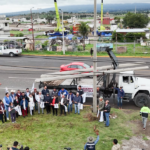 POLICÍA DE TEXMELUCAN RETIRA 40 CÁMARAS IRREGULARES EN OPERATIVO INTERINSTITUCIONAL DE SEGURIDAD