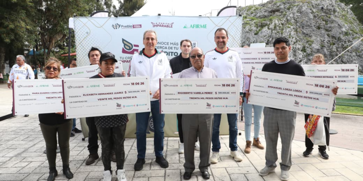 Impulsa Pepe Chedraui a emprendedoras y emprendedores en la capital poblana