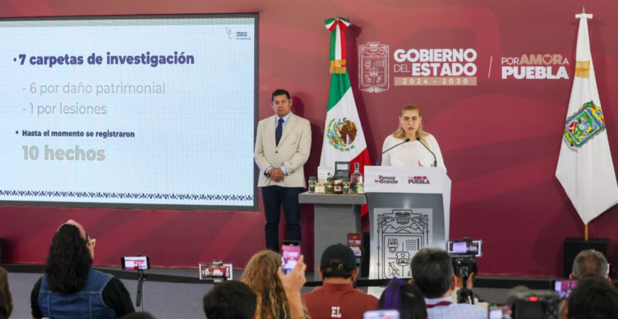 Golpe a la delincuencia: caen 17.8% los delitos de alto impacto y 71.4% los feminicidios: Armenta