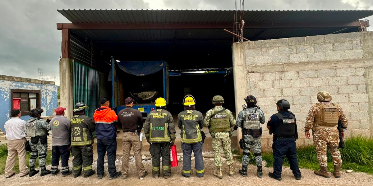 GOLPE AL HUACHICOL: SSP ASEGURA INMUEBLE PRESUNTAMENTE UTILIZADO PARA ROBO DE HIDROCARBURO