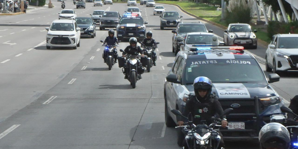 Gobierno del Estado mantiene labores de vigilancia y prevención en la Vía Atlixcáyotl