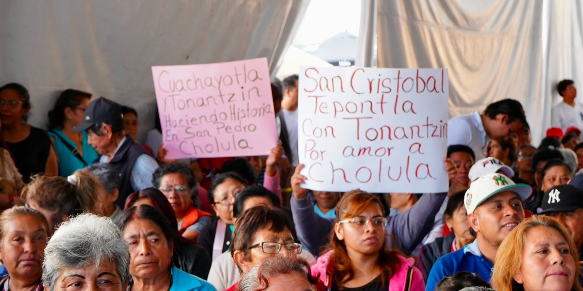 A través de calentadores solares, lleva Tonantzin Fernández bienestar a más de 10 mil cholultecas