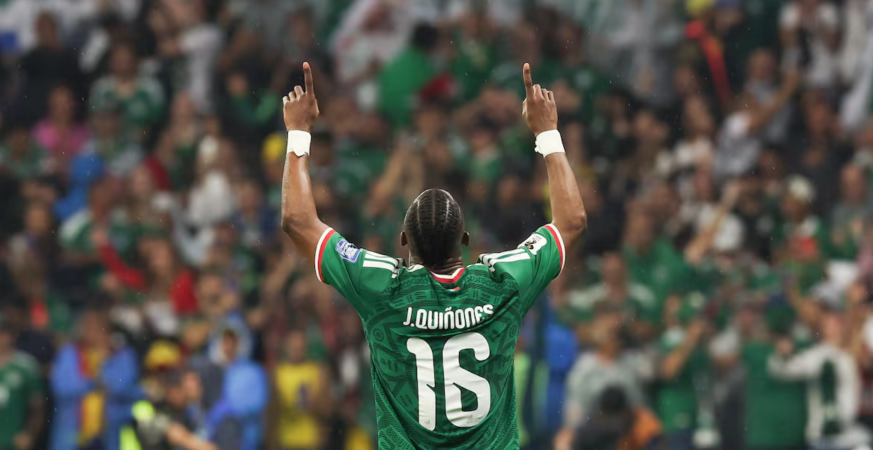 México vence a Ecuador 2-0 •Clasifica a octavos de final con una gran actuación de Quiñones y Jiménez