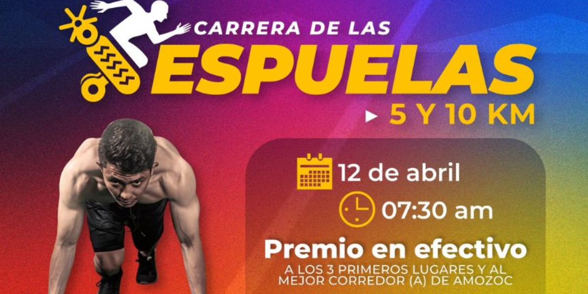 Todo listo para la Carrera de las Espuelas en Amozoc con inscripción gratuita