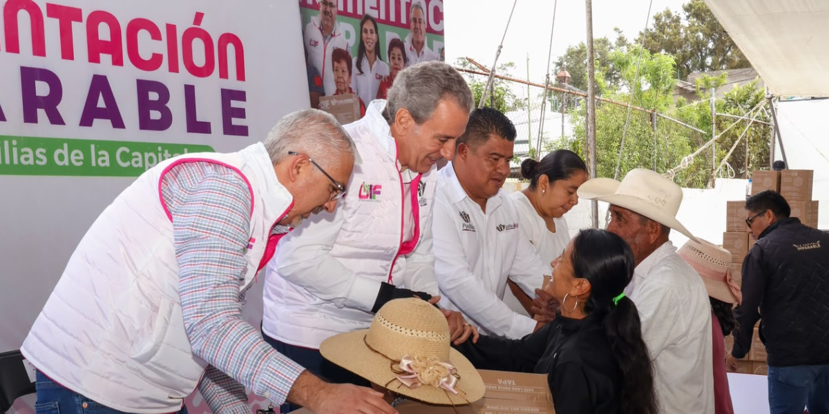 Lleva Pepe Chedraui programa “Alimentación Imparable” a Santa María Guadalupe Tecola