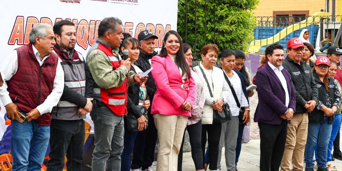 Con Tonantzin Fernández, avanza la modernización de la infraestructura en San Pedro Cholula