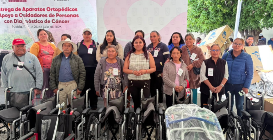 Betzabeth Díaz encabeza entrega de aparatos ortopédicos donados por el SEDIF
