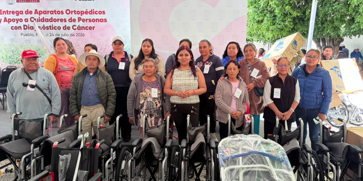 Betzabeth Díaz encabeza entrega de aparatos ortopédicos donados por el SEDIF