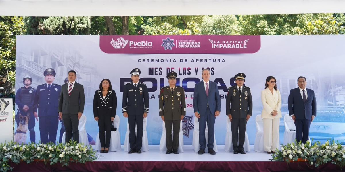 Encabeza Pepe Chedraui ceremonia por el Mes de las y los Policías de la Ciudad