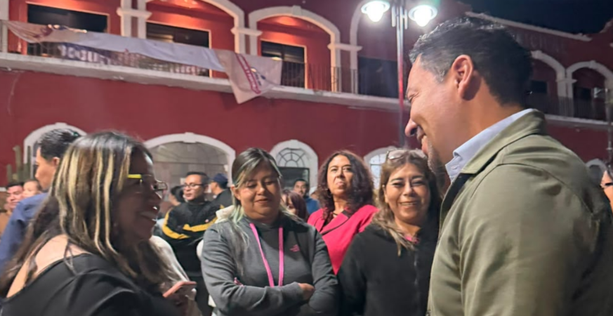 VA ANDRÉS VILLEGAS POR MÁS SEGURIDAD EN TECAMACHALCO