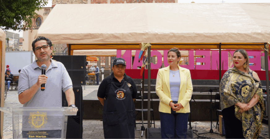 INAUGURAN AUTORIDADES MUNICIPALES EL FESTIVAL CALPULLI TEXMOCALLI “AL SON DEL MAÍZ”