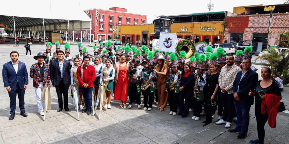 Con Tonantzin Fernández, San Pedro Cholula se prepara para las Fiestas Patrias