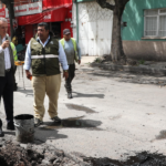 Supervisa Pepe Chedraui trabajos del programa “BacheAndo” Puebla en Villa Posadas