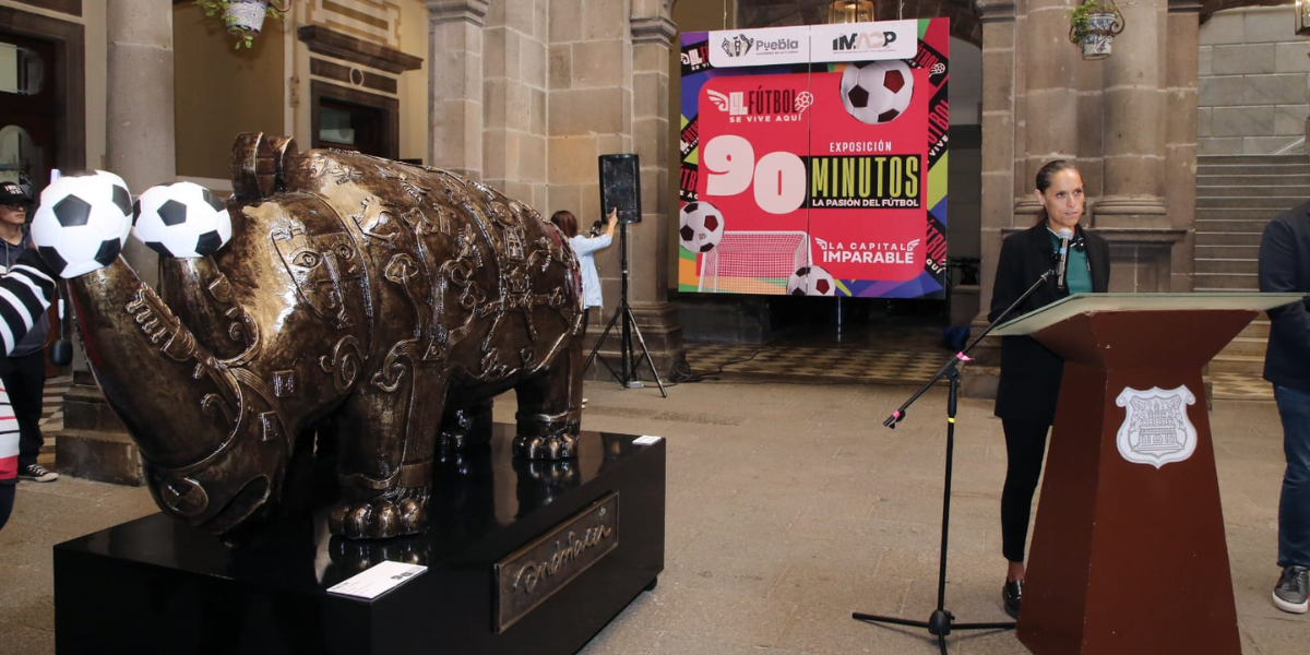 GOBIERNO DE PEPE CHEDRAUI INAUGURA LA EXPOSICIÓN "90 MINUTOS: LA PASIÓN DEL FÚTBOL"