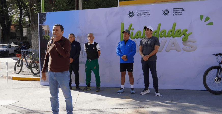 GOBIERNO DE TEXMELUCAN PONE EN MARCHA “VIALIDADES VIVAS” PARA RECUPERAR EL ESPACIO PÚBLICO Y FOMENTAR LA CONVIVENCIA