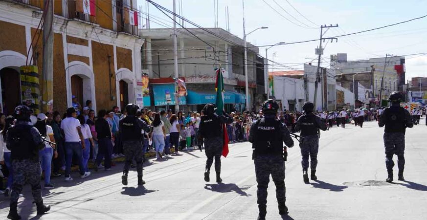 GOBIERNO DE TEXMELUCAN REFUERZA LA SEGURIDAD PÚBLICA Y VIAL DURANTE LAS FIESTAS PATRIAS