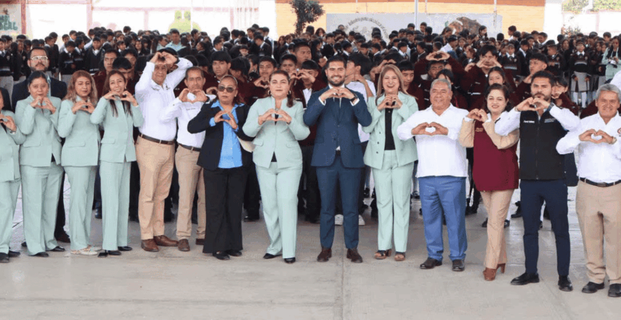 Amozoc inicia el ciclo escolar 2026-2027 con la incorporación del CBTIS 317