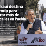 Pepe Chedraui anuncia inversión de 806 mdp para intervenir más de 3 mil calles de Puebla