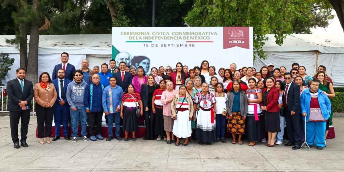 Encabeza Tonantzin Fernández ceremonia conmemorativa de la Independencia de México