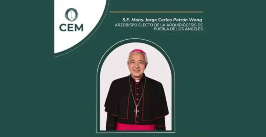 PATRÓN WONG, NUEVO ARZOBISPO DE PUEBLA; RELEVARÁ A VÍCTOR SÁNCHEZ